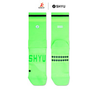 SHYU - Half Crew - Acid - Green - Black